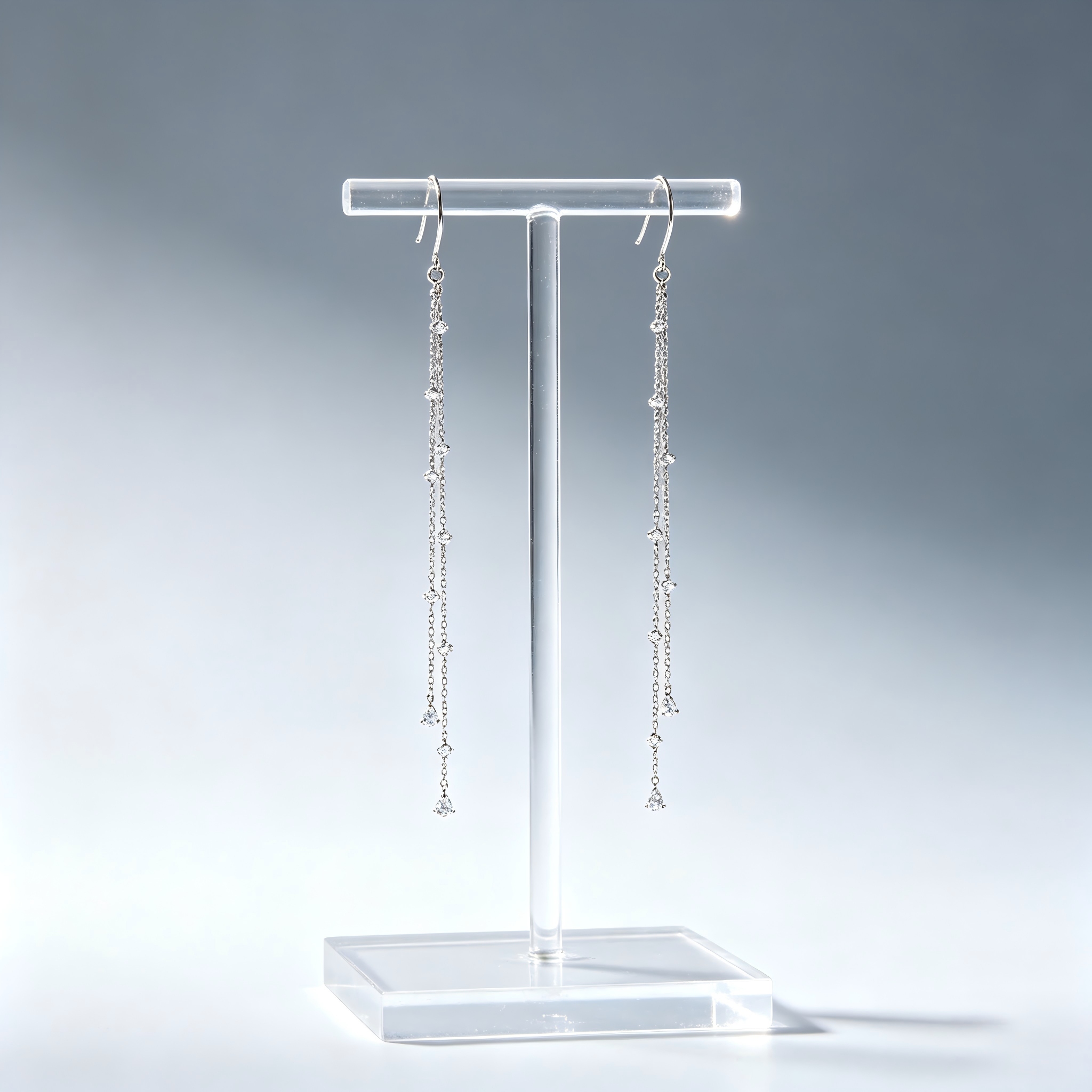 Minimalist Transparent Acrylic Display Stand